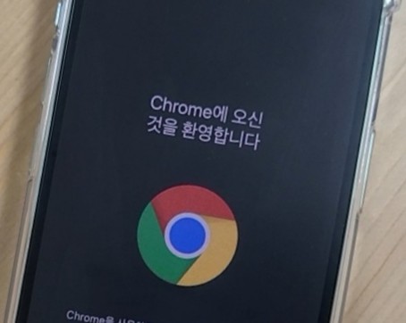  아이폰 기본 브라우저 사파리 말고 크롬 바꾸니 요것 참 맘에 드네~
