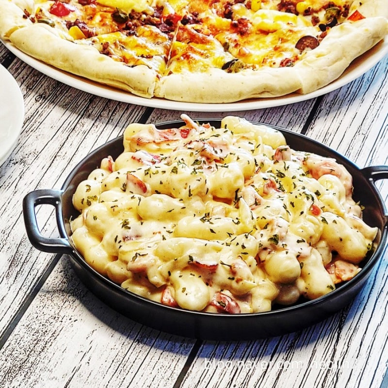 백종원 크림떡볶이 만들기 아이간식 한그릇 요리 레시피 4