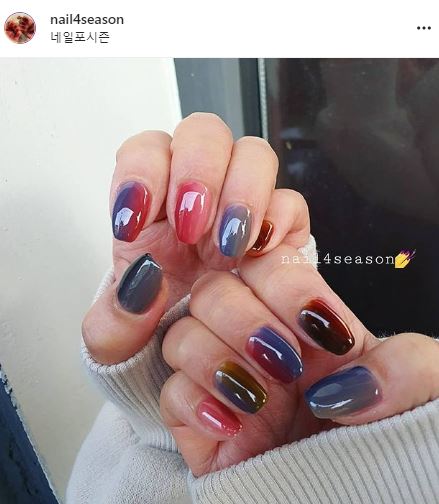  [홍대 젤네일 리뷰] 그동안의 네일포시즌 네일 모음