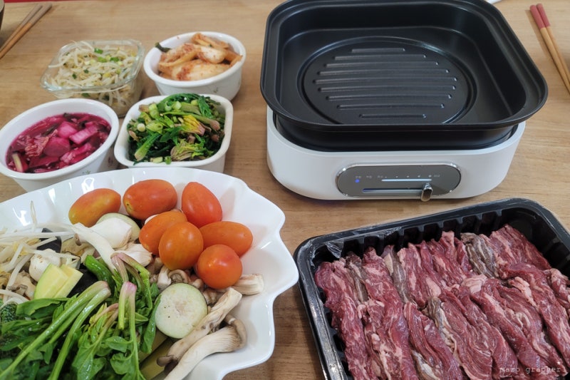 전기멀티쿠커 코렐세카 매일 홈파티 (feat 삼겹살 야채볶음 파스타 떡볶이 라면 볶음밥)