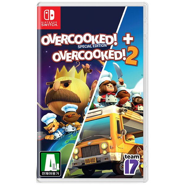 인기 많은 닌텐도 SWITCH 오버쿡 1 영문판 + 오버쿡 2 한글판 합본팩, 단일 상품 ··· 인기 많은 닌텐도 SWITCH 오버쿡 1 영문판 + 오버쿡 2 한글판 합본팩, 단일 상품 ···