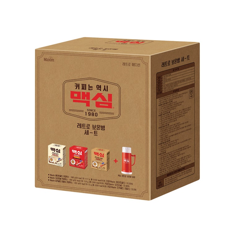 가성비갑 맥심 커피믹스 레트로 에디션, 1세트(로켓배송) 좋아요 가성비갑 맥심 커피믹스 레트로 에디션, 1세트(로켓배송) 좋아요