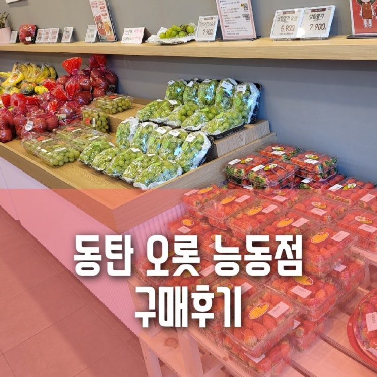 동탄 오롯 능동점:: 24시간 과일편의점 동탄 오롯 능동점:: 24시간 과일편의점