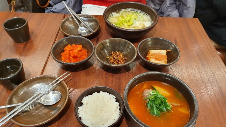 [달가마] 신세계 강남점 고속버스터미널 수제비 한우국밥 한식 식당