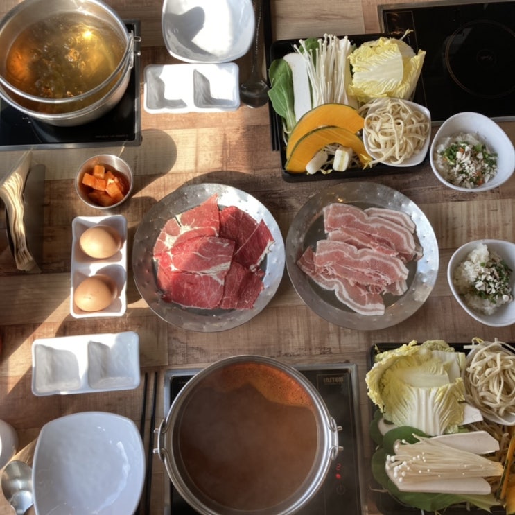 [성남 맛집] 신흥역 맛집 롯데시네마타워 혼자샤브 - 혼밥 가능한 깔끔한 샤브샤브