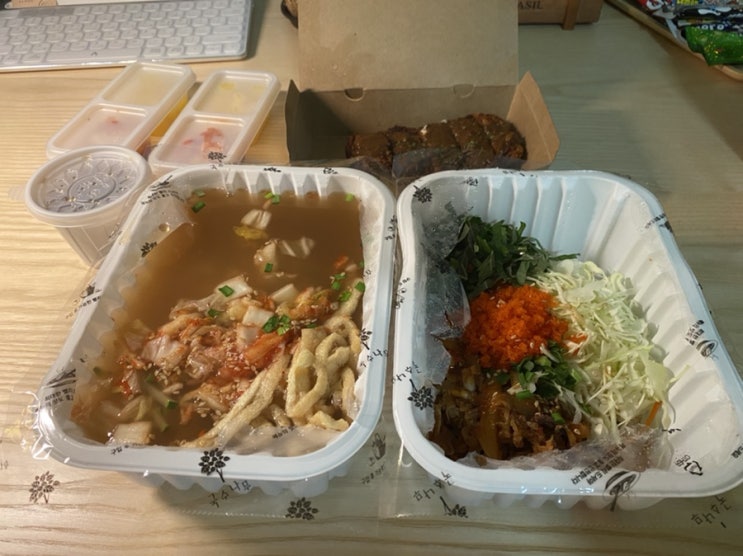  강동구청 국수나무 혼밥할 때 최고!