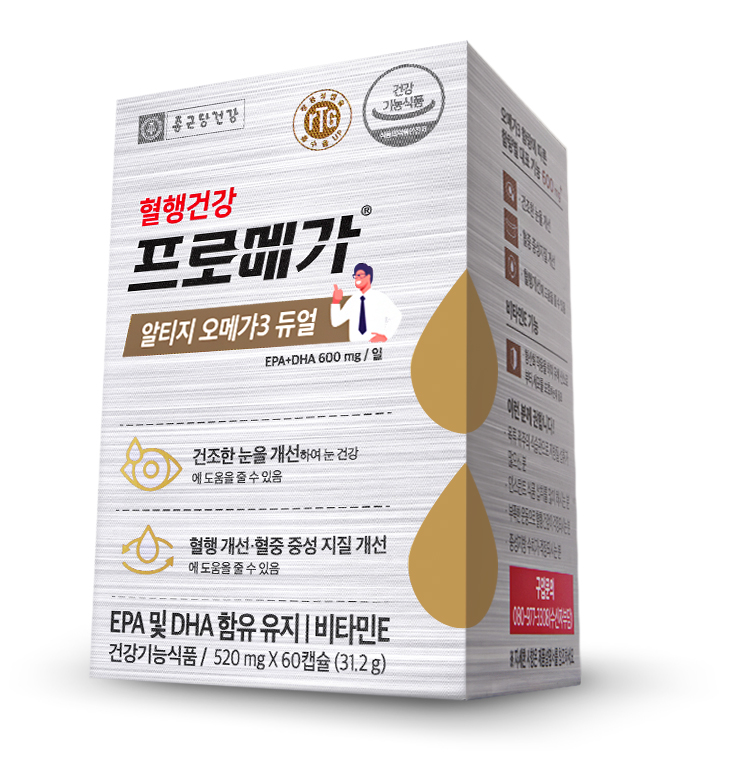 갓성비 좋은 종근당건강 알티지 오메가3 듀얼, 60정, 1개(로켓배송) 좋아요 갓성비 좋은 종근당건강 알티지 오메가3 듀얼, 60정, 1개(로켓배송) 좋아요