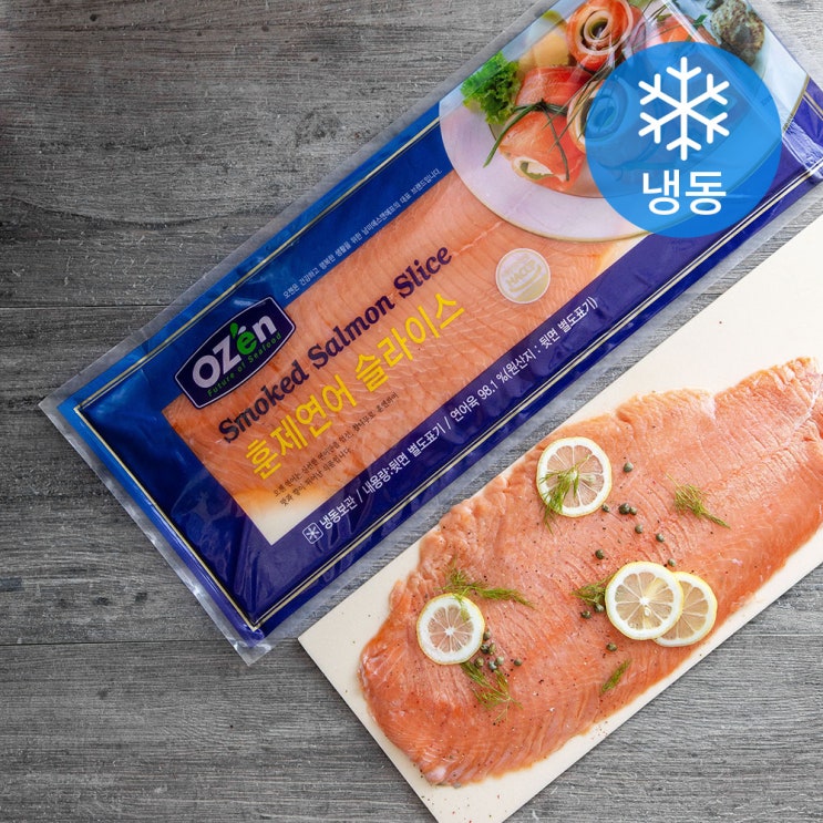 당신만 모르는 오젠 훈제 연어 슬라이스 (냉동), 1kg, 1개(로켓배송) 좋아요 당신만 모르는 오젠 훈제 연어 슬라이스 (냉동), 1kg, 1개(로켓배송) 좋아요