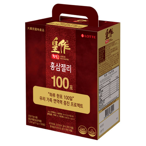 많이 팔린 롯데헬스원 황작 홍삼젤리, 15g, 100개(로켓배송) 추천합니다 많이 팔린 롯데헬스원 황작 홍삼젤리, 15g, 100개(로켓배송) 추천합니다
