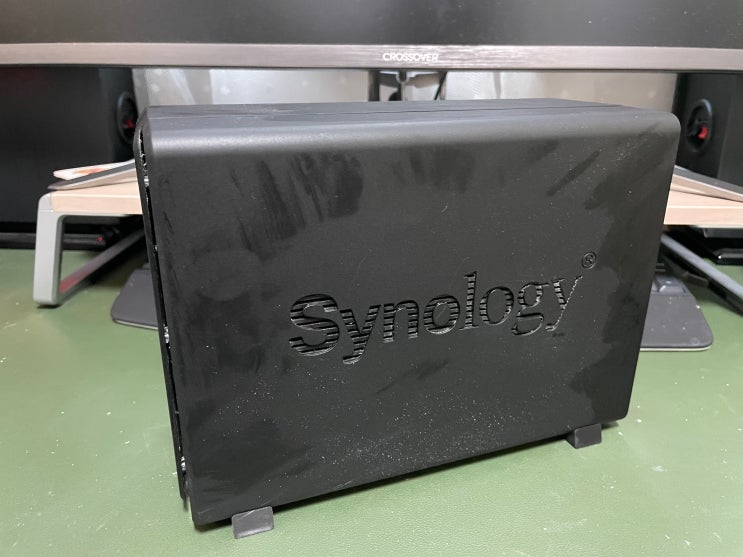  애정템 Synoloy NAS DS218play 시놀리지나스에 씨게이트 아이론 울프 나스전용하드 추가 및 나스 설정