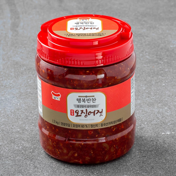 구매평 좋은 일가 행복반찬 오징어젓갈, 2kg, 1개(로켓배송) 추천해요 구매평 좋은 일가 행복반찬 오징어젓갈, 2kg, 1개(로켓배송) 추천해요