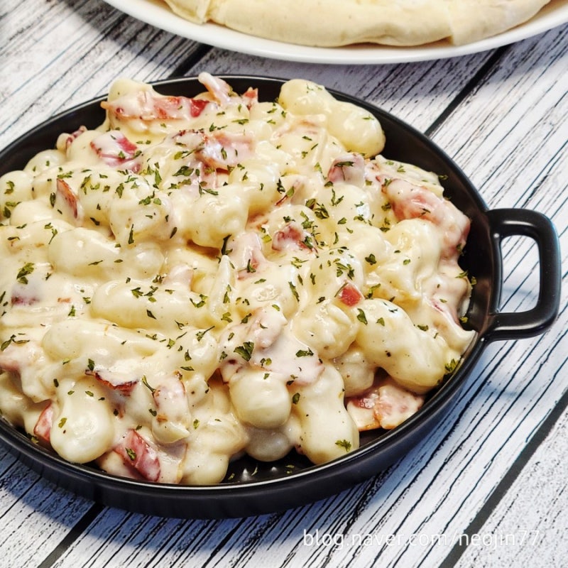 백종원 크림떡볶이 만들기 아이간식 한그릇 요리 레시피