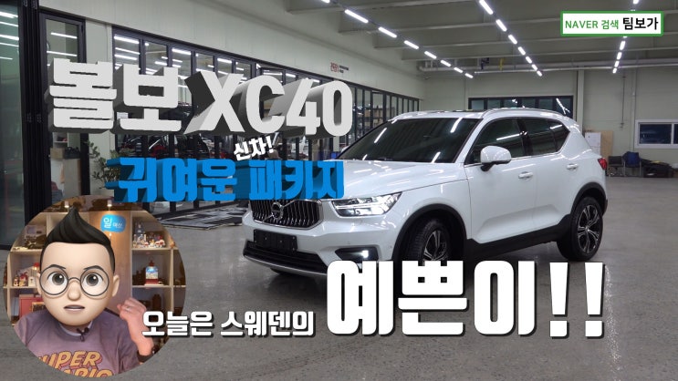  볼보 XC 40 팀보가 신차 패키지, 국경을 넘나드는 기술력이라 하겠습니다. 심플한 옵션으로 차량을 더 상큼하게 만들어 보세요.