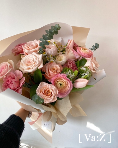  대형꽃다발.핑크빛 생일꽃다발_중랑묵동꽃집.중화동꽃집.태릉꽃집.공릉동꽃집.면목동꽃집