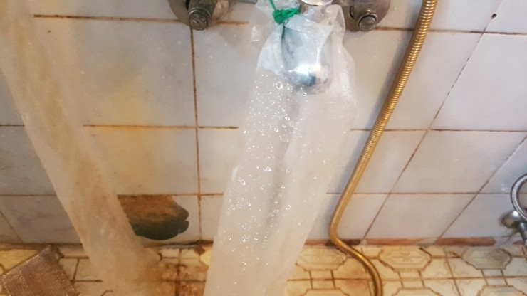  오도동 신촌동 수도보일러배관청소 파평면 송내동 녹물제거 배관청소 과정이에요