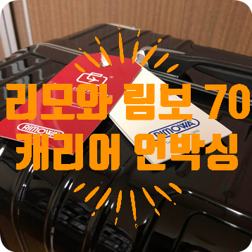  [캐리어 언박싱] 리모와 림보 70 블랙 일렉트로닉 전자태그