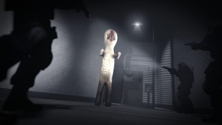  scp 173, 땅콩같은 모습을 한 조각상
