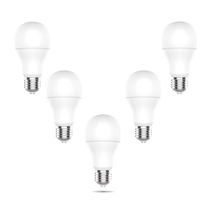 핵가성비 좋은 우리조명 컨버터내장형 LED램프 10W E26 5p, 주광색(로켓배송) ··· 핵가성비 좋은 우리조명 컨버터내장형 LED램프 10W E26 5p, 주광색(로켓배송) ···