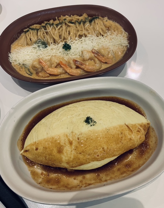  ‘낙원테산도’ 영등포 타임스퀘어 맛집! 오믈렛, 오이스터 쉬림프, 타마고 산도 리뷰~