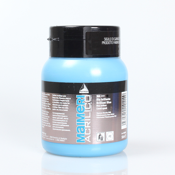 갓성비 좋은 마이메리 아크릴리코 500ml 낱색 아크릴물감, 364 AM BRILLIANT BLUE, 1개(로켓배송) 추천해요 갓성비 좋은 마이메리 아크릴리코 500ml 낱색 아크릴물감, 364 AM BRILLIANT BLUE, 1개(로켓배송) 추천해요