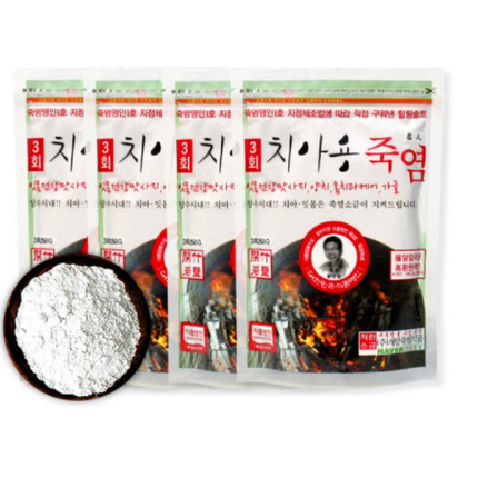  개암죽염 3회 구운 치아용 죽염