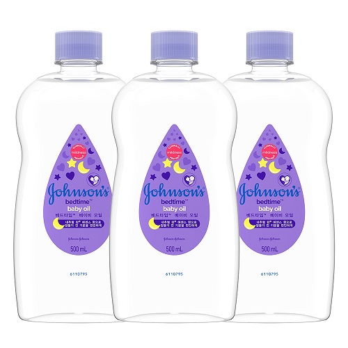 구매평 좋은 존슨즈베이비 베드타임 오일, 500ml, 3개(로켓배송) 좋아요