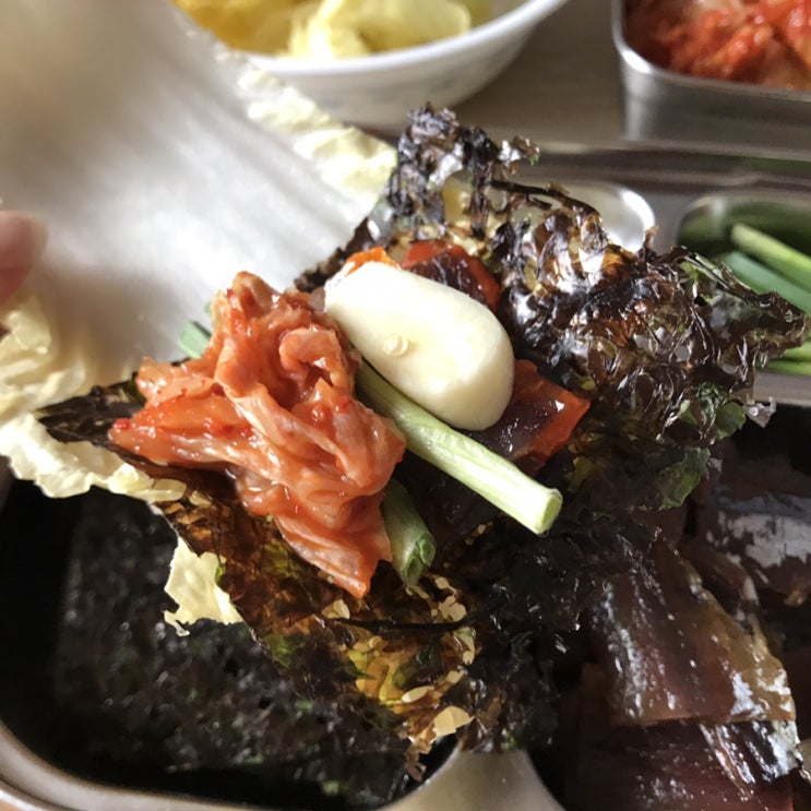  포항 과메기 너무 맛있다 >0_0< / 과메기 더 맛있게 먹기
