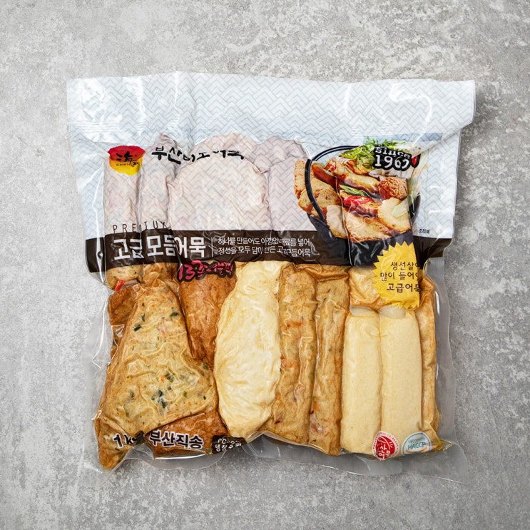 후기가 정말 좋은 부산미도어묵 진공 고급 모듬어묵 13종 더블팩, 1kg, 1개(로켓배송) ···