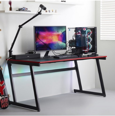  제닉스 ARENA-X ZERO DESK 1600 1인용 컴퓨터 게이밍 책상
