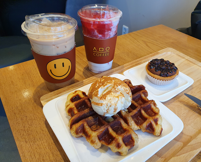  종각역 크로플 맛집 스므으 커피