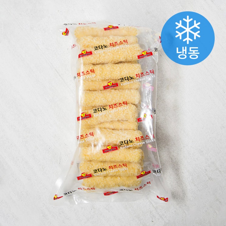 많이 팔린 코다노 치즈스틱 (냉동), 1kg, 1개(로켓배송) 좋아요 많이 팔린 코다노 치즈스틱 (냉동), 1kg, 1개(로켓배송) 좋아요