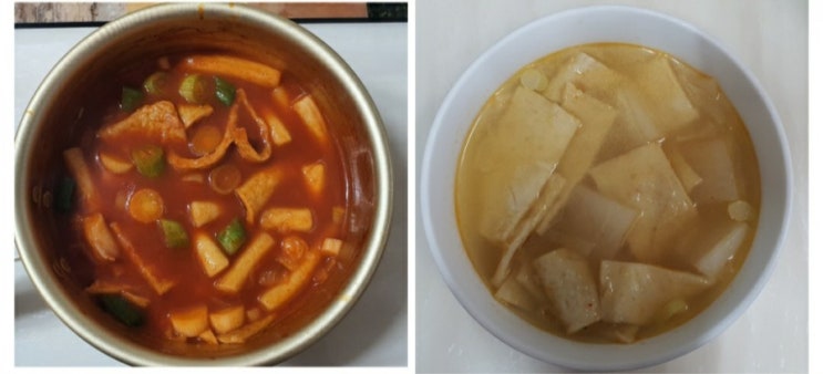  [초보/간단/간편]어묵국(오뎅탕) 레시피&추억의 국민학교 떡볶이(국떡)