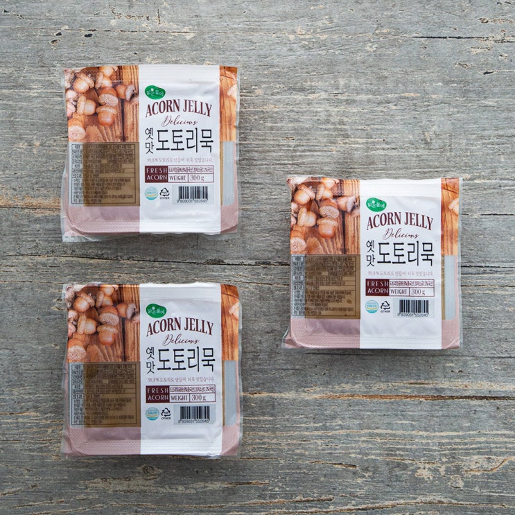 선택고민 해결 맑은물에 옛맛 도토리묵, 300g, 3개(로켓배송) 추천해요 선택고민 해결 맑은물에 옛맛 도토리묵, 300g, 3개(로켓배송) 추천해요