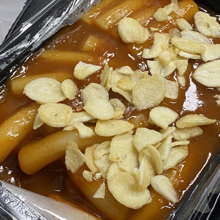  [ 구월동 맛집 ] 홍마떡 인천시청점 , 홍대 마늘떡볶이 배달 후기