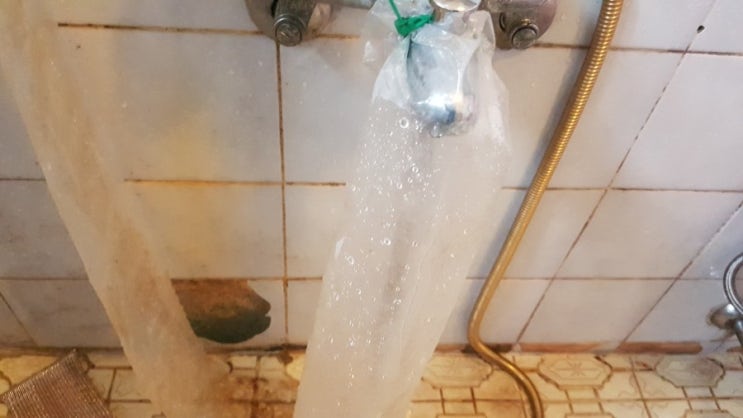  다율동 서패동 수도보일러배관청소 광탄면 동두천 녹물제거 배관청소 과정이에요