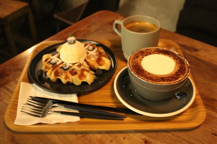 낙성대 카페 아모르미오 낙성대 디저트 크로플 맛집