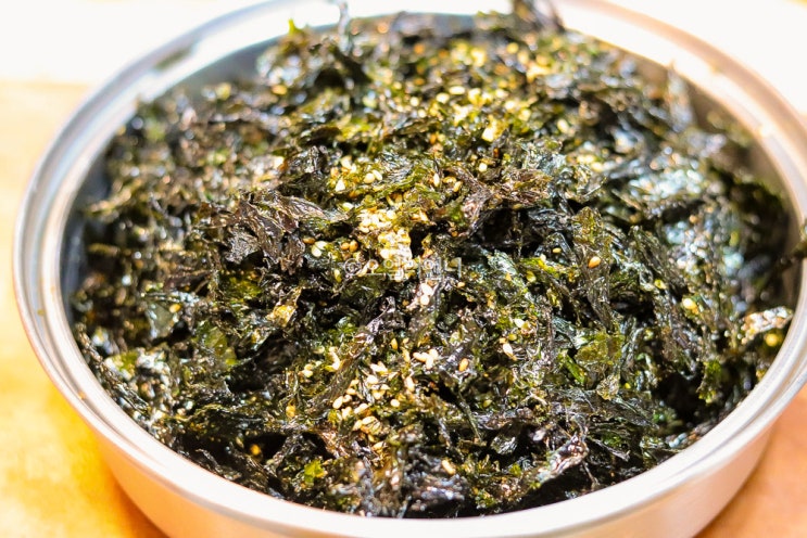  김자반 만들기 돌자반으로 만들어야 제맛이지