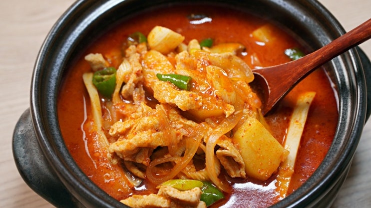  백종원 고추장찌개 돼지고기와 감자 넣은 레시피