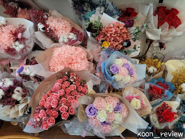 [서울 강서구] 꽃한모금, 마곡꽃집 발산역꽃집에서 고급스러운 꽃다발