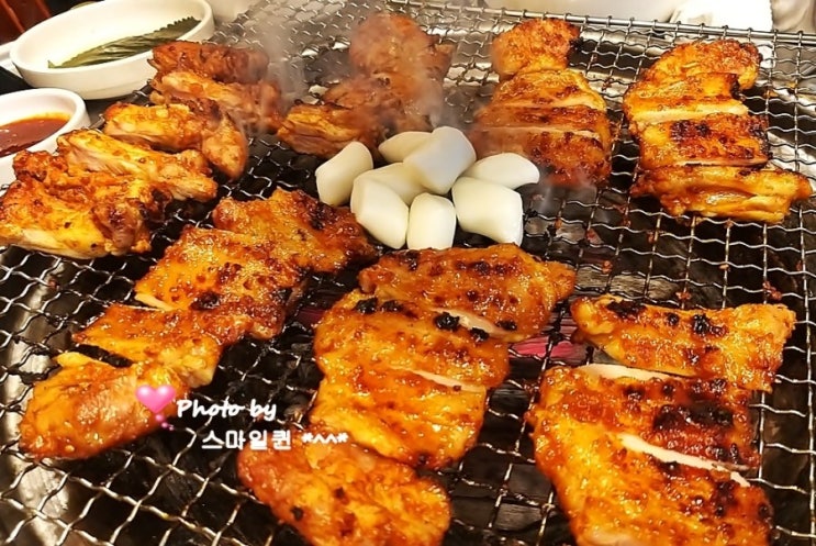  수지 한가네 숯불 닭갈비 / 월급턱~
