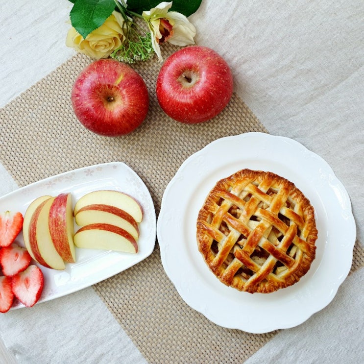 청송꿀땡이사과로 사과파이 사과쨈 사과말랭이 만드는법