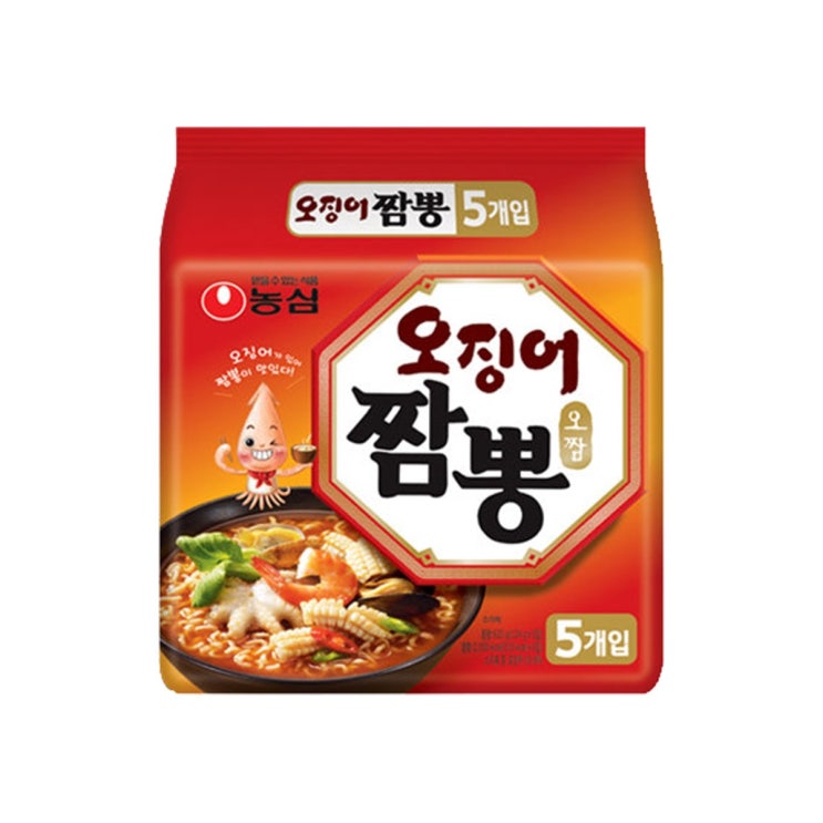 후기가 정말 좋은 농심 오징어짬뽕 124g 5개, 5개입 추천해요 후기가 정말 좋은 농심 오징어짬뽕 124g 5개, 5개입 추천해요