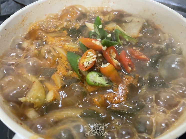  [삶은 시래기 된장국] 간단요리 레시피