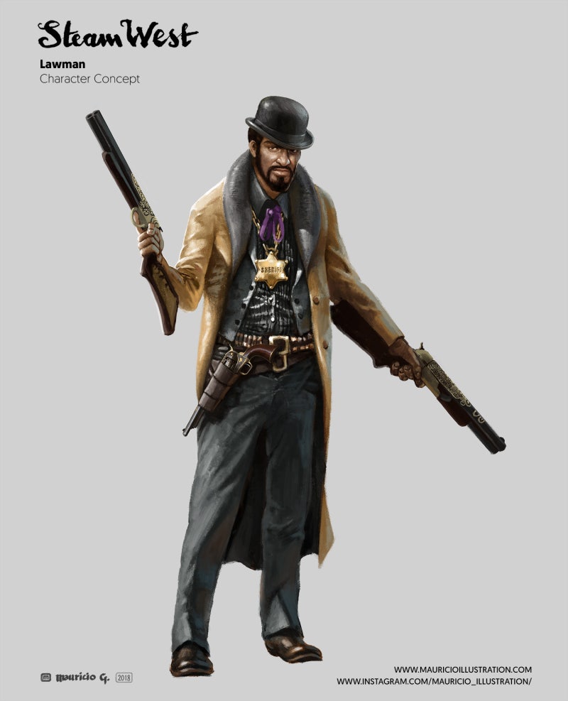 역사 속 전사들 - 11. 미국 건슬링어 : 네이버 블로그, image size:800x987