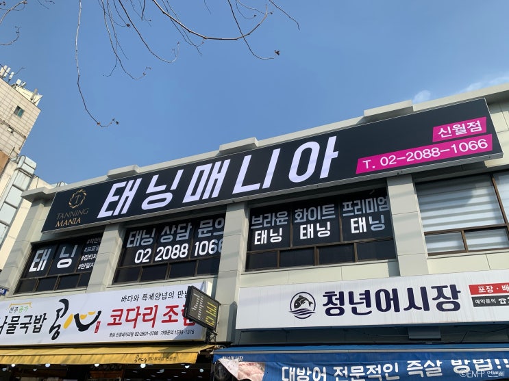  목동태닝 :: 태닝매니아 신월점_신규 태닝샵에서 화이트태닝 받고 왔어요