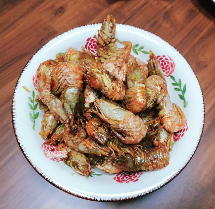  닭새우 갈릭버터구이 식감 최고