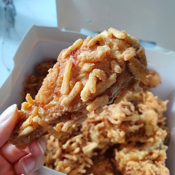  [BHC 동탄영천점] 신메뉴 포테킹 배달 후기_겉바속촉이 나타났다