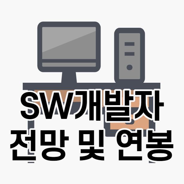  [개발자출신이 알려주는] SW개발자 전망 및 연봉