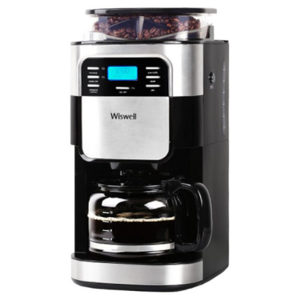  위즈웰 그라인드 앤 드립 커피메이커 블랙 WS4266