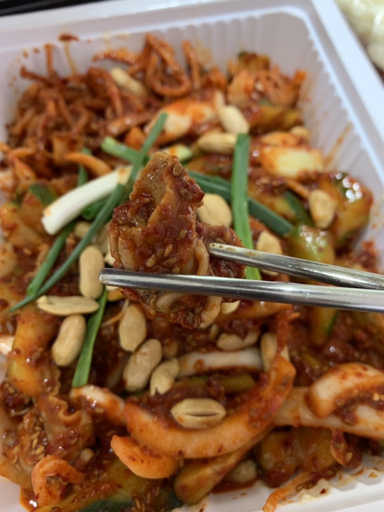  골벵이 무침 맛있게